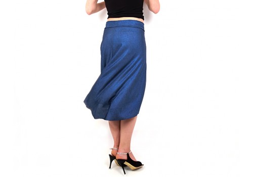 Lisadore Dance Couture - Azul Drapee Lisadore Dance Couture - Azul Drapee