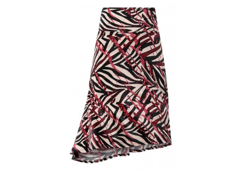 Lisadore Dance Couture - Skirt - Beige Negro Y Rosado Rojo  Lisadore Dance Couture - Skirt - Beige Negro Y Rosado Rojo