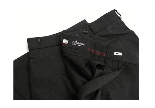 Lisadore Men - Trousers Negra - Tres Pliegues
