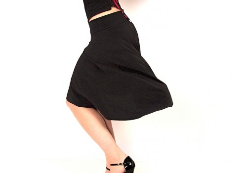 Lisadore Dance Couture - Negro-Drapee Lisadore Dance Couture - Negro-Drapee