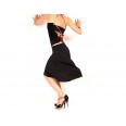 Lisadore Dance Couture - Negro-Drapee