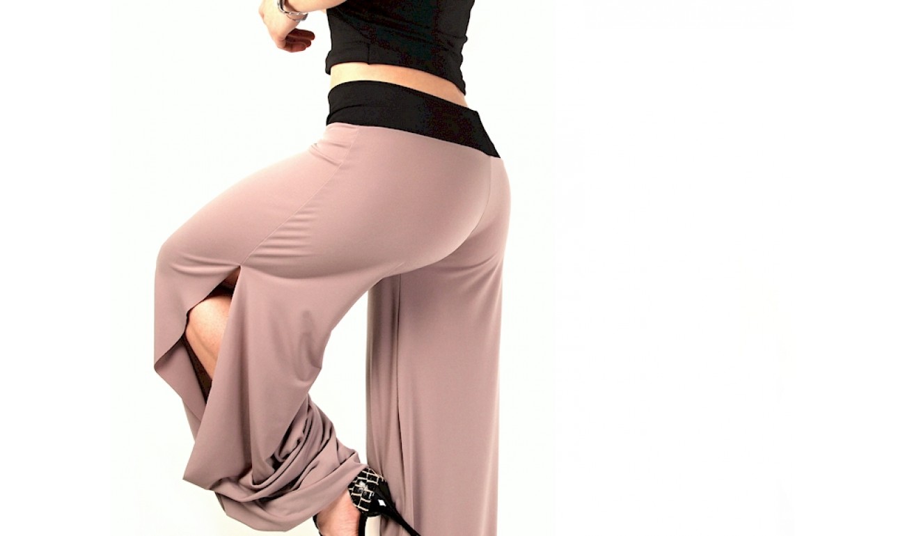 Lisadore Dance Couture - Beige y Negro -  Trousers