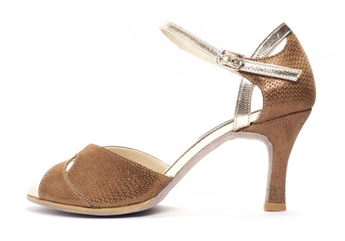 Lisadore - Gamuza Bronce Reptil Butterfly - Abasso