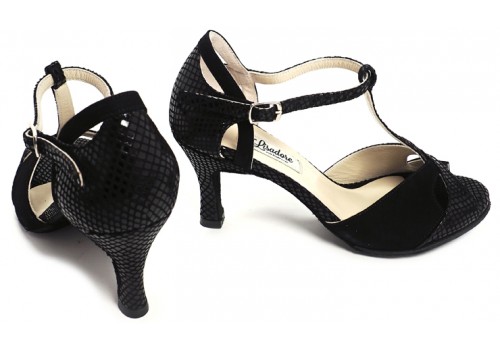 Lisadore - Reptil Negra - Suede Sole - Abasso