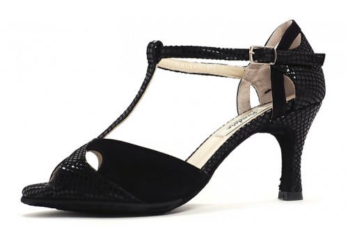 Lisadore - Reptil Negra - Suede Sole - Abasso