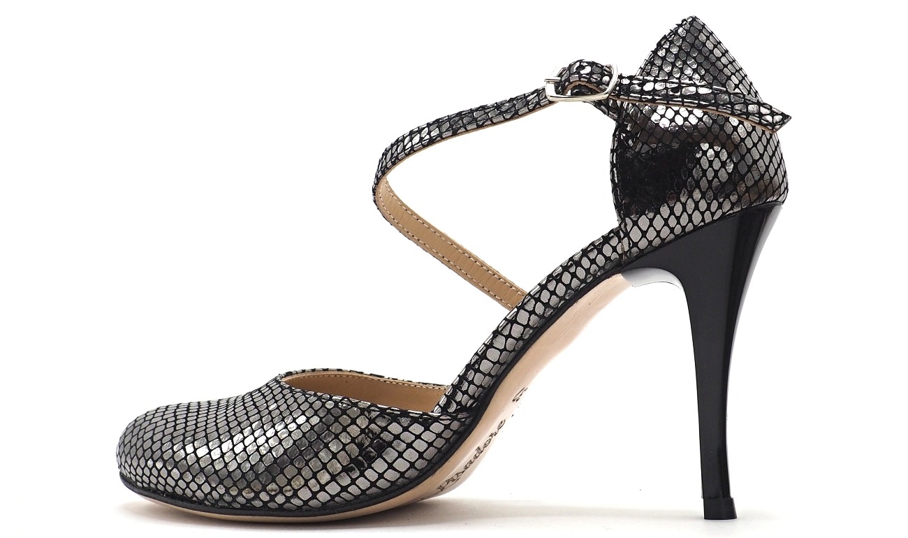 Custom Made - Lisadore - Reptil Negra Metallic Custom Made - Lisadore - Reptil Negra Metallic