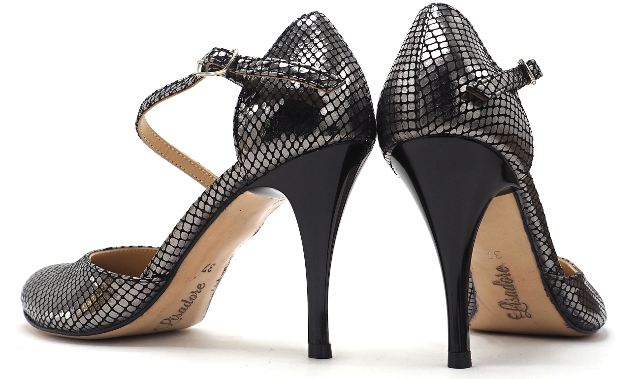 Custom Made - Lisadore - Reptil Negra Metallic Custom Made - Lisadore - Reptil Negra Metallic