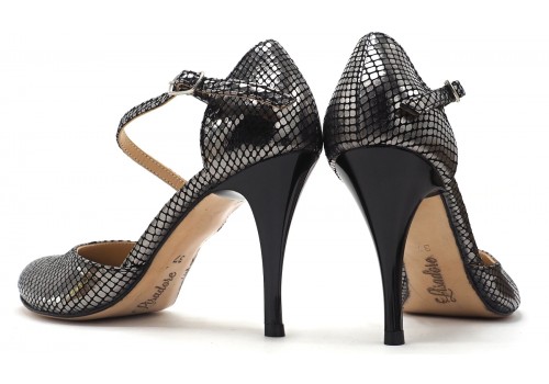 Custom Made - Lisadore - Reptil Negra Metallic Custom Made - Lisadore - Reptil Negra Metallic