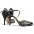 Custom Made - Lisadore - Reptil Negra Metallic Custom Made - Lisadore - Reptil Negra Metallic