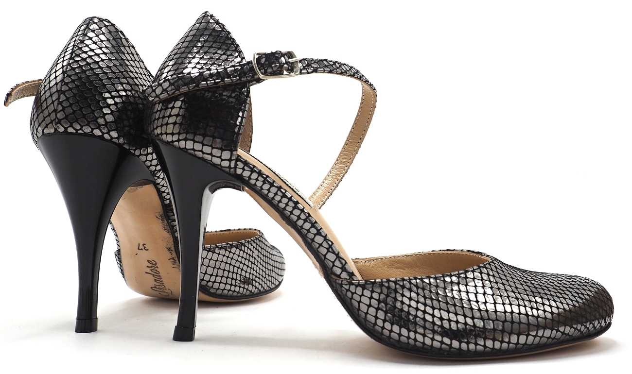 Custom Made - Lisadore - Reptil Negra Metallic Custom Made - Lisadore - Reptil Negra Metallic