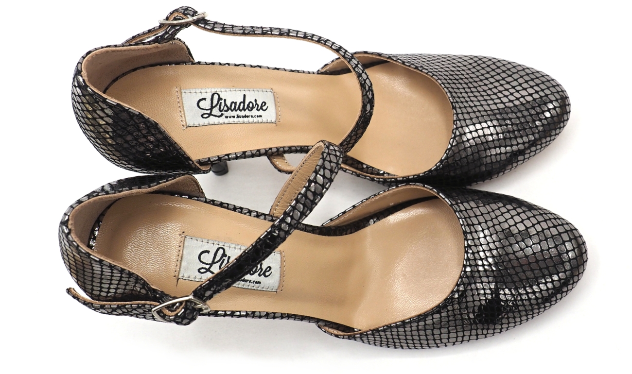 Custom Made - Lisadore - Reptil Negra Metallic Custom Made - Lisadore - Reptil Negra Metallic