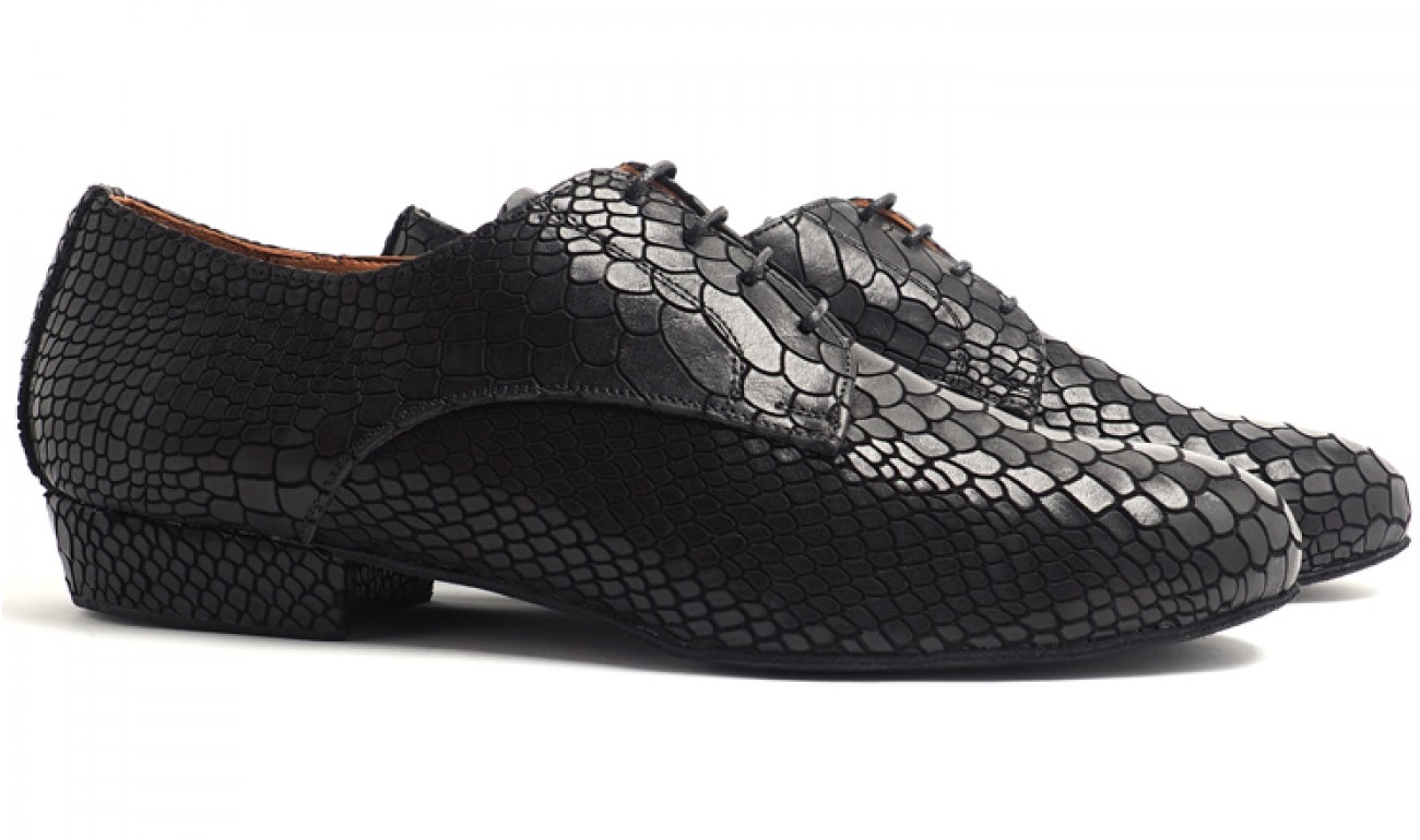 Lisadore Men Shoes - Reptil Negra Cromo