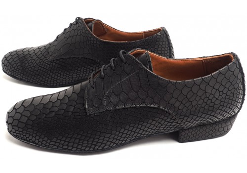 Lisadore Men Shoes - Reptil Negra Cromo