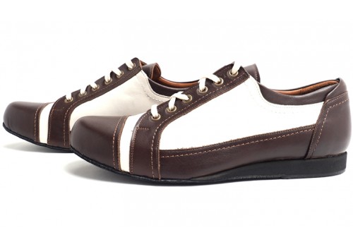 SALE - Lisadore Men Shoes - Sneaker Beige Maron (discontinued)