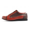 Lisadore Men Shoes - Sneaker Rosso Marrone
