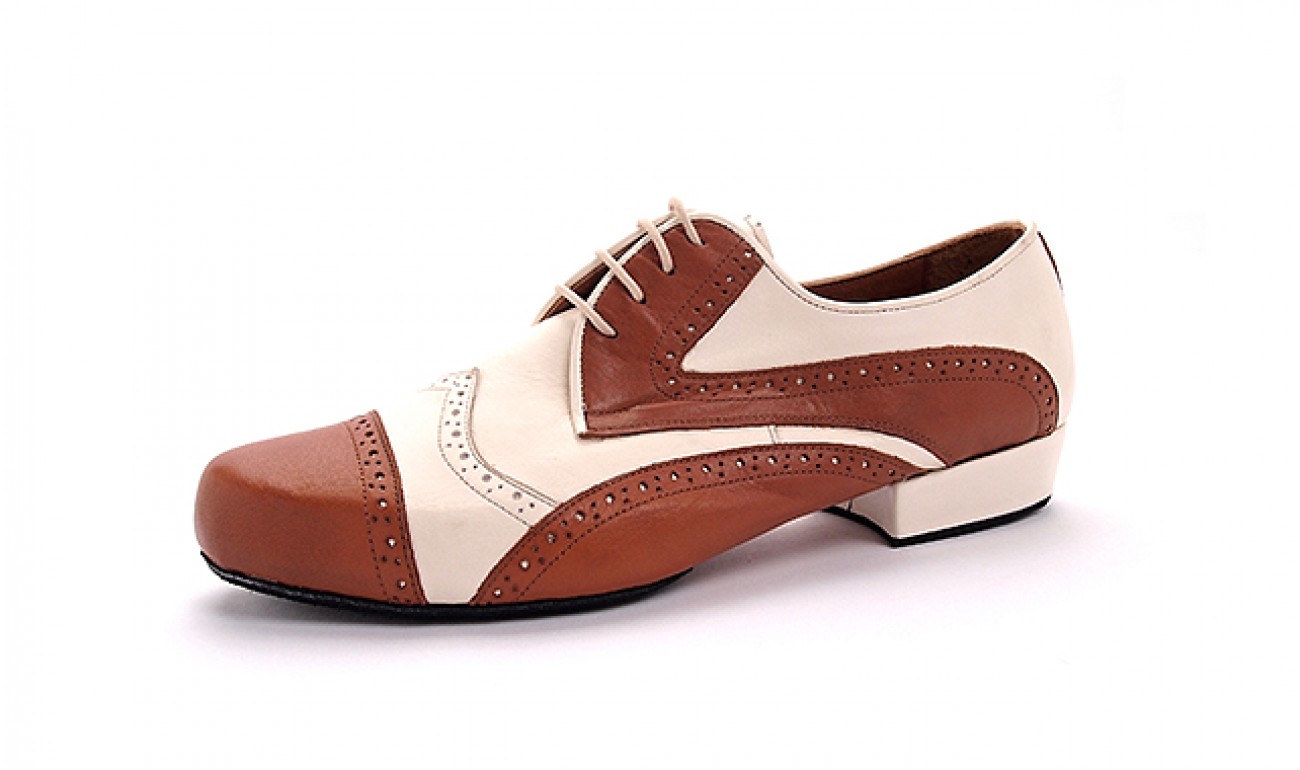 SALE - Lisadore - Beige Dark Brown Flex - Beige Dark Brown Flex