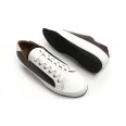 Lisadore Men Shoes - Sneaker Deep Brown White