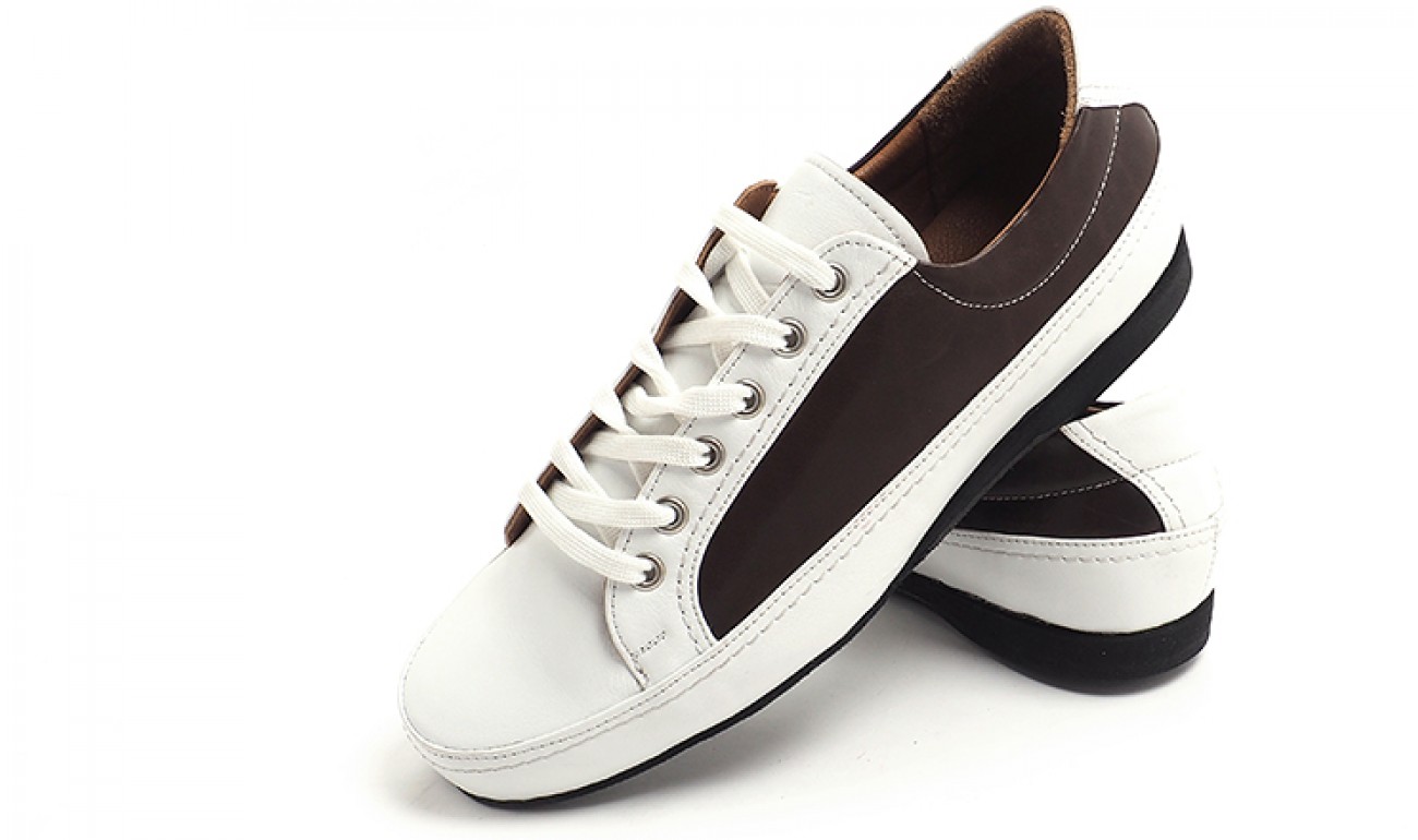 Lisadore Men Shoes - Sneaker Deep Brown White