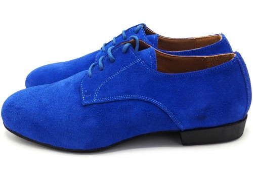 Lisadore Men Shoes - Gamuza Azul - Cromo 