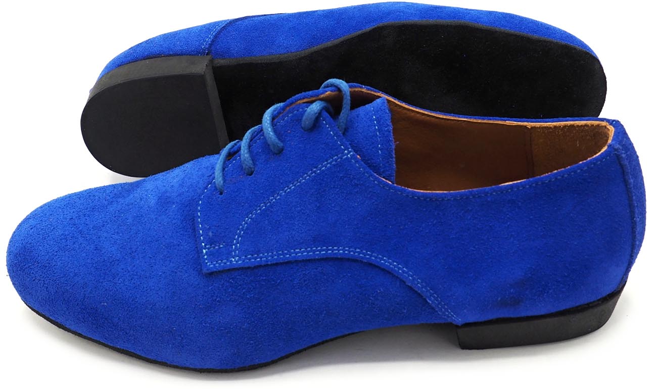 Lisadore Men Shoes - Gamuza Azul - Cromo