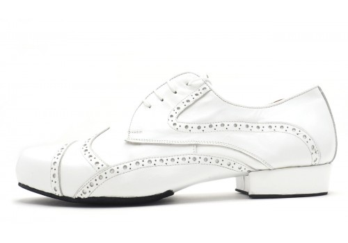 LisLisadore Men Shoes - Blanco y Blanco