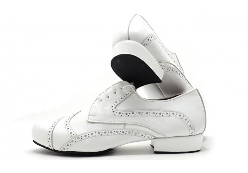 LisLisadore Men Shoes - Blanco y Blanco