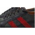 Lisadore Men Shoes - Sneaker Gris Rojo Negro