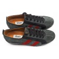 Lisadore Men Shoes - Sneaker Gris Rojo Negro