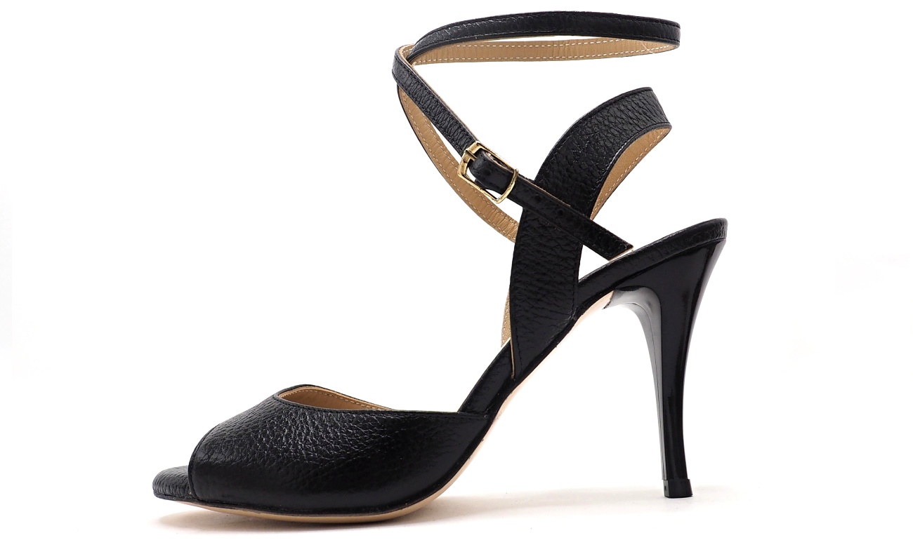 Lisadore - Cuero Black Open Lisadore - Cuero Black Open