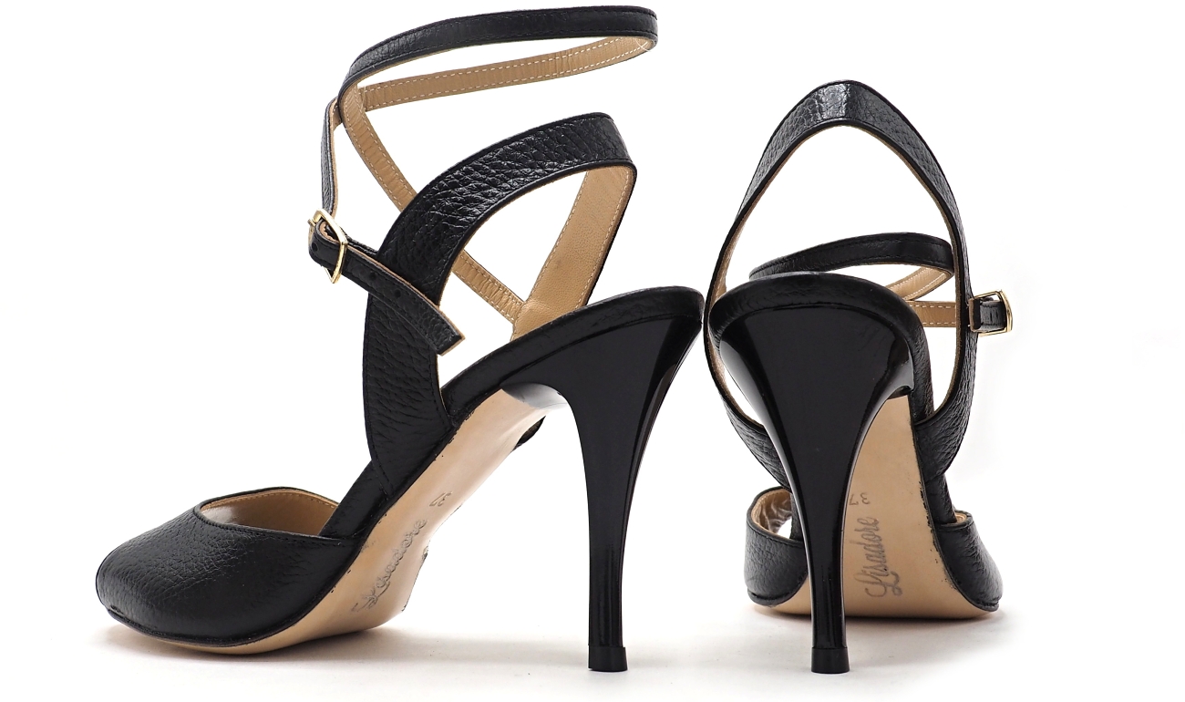 Lisadore - Cuero Black Open Lisadore - Cuero Black Open