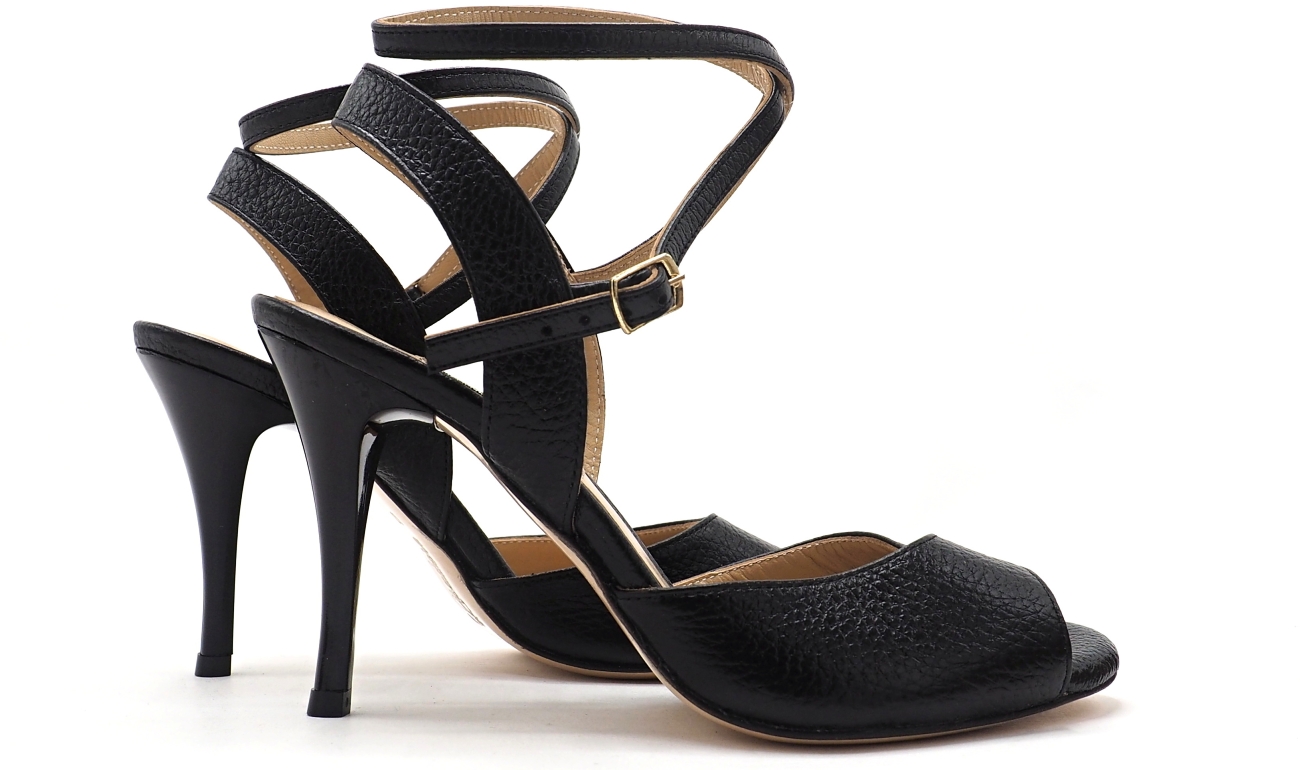 Lisadore - Cuero Black Open Lisadore - Cuero Black Open