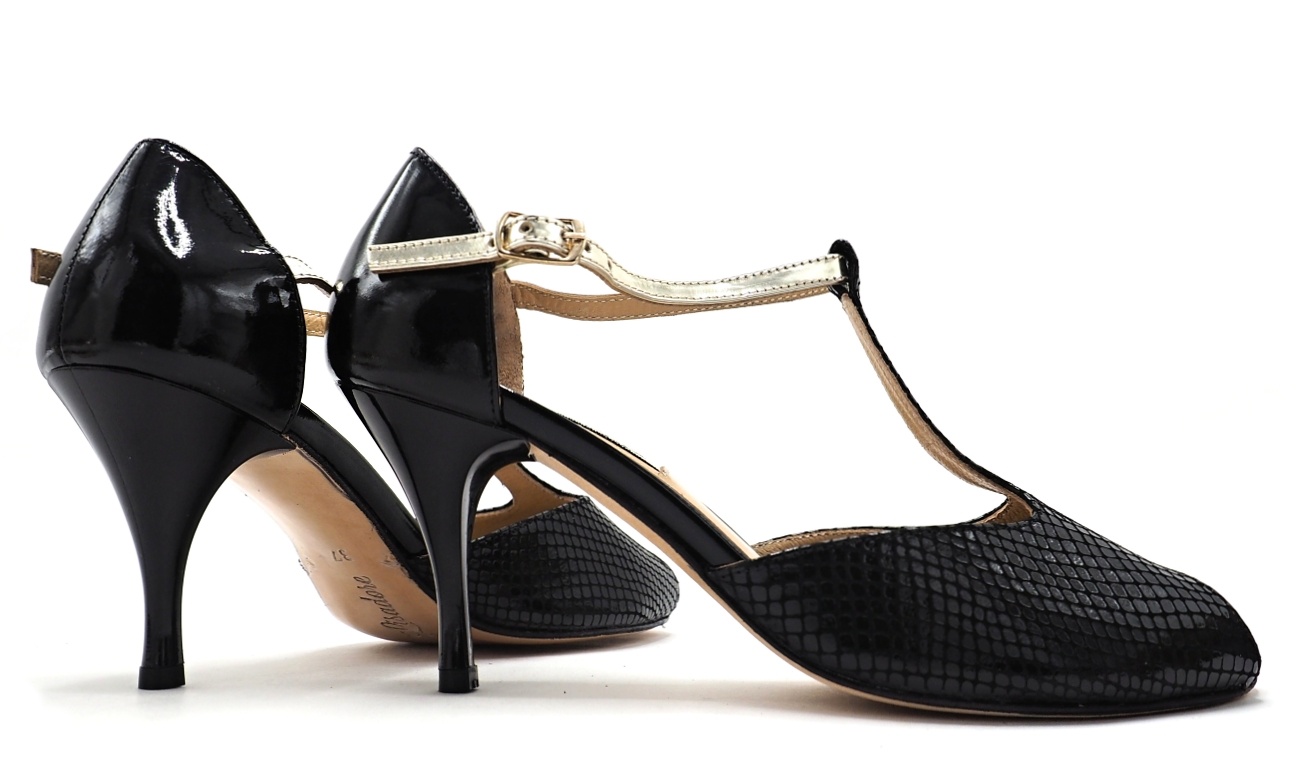 Lisadore - Reptil Negra Platina Vernice - Abasso Lisadore - Reptil Negra Platina Vernice - Abasso