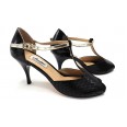 Lisadore - Reptil Negra Platina Vernice - Abasso Lisadore - Reptil Negra Platina Vernice - Abasso