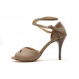 Lisadore - Taupe Butterfly Double Round Strap Lisadore - Taupe Butterfly Double Round Strap