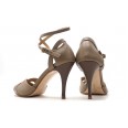 Lisadore - Taupe Butterfly Double Round Strap Lisadore - Taupe Butterfly Double Round Strap