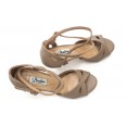 Lisadore - Taupe Butterfly Double Round Strap Lisadore - Taupe Butterfly Double Round Strap