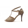 Lisadore - Taupe Butterfly - Tstrap Double Lisadore - Taupe Butterfly - Tstrap Double