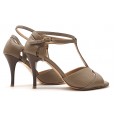 Lisadore - Taupe Butterfly - Tstrap Double Lisadore - Taupe Butterfly - Tstrap Double