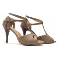 Lisadore - Taupe Butterfly - Tstrap Double Lisadore - Taupe Butterfly - Tstrap Double