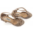 Lisadore - Taupe Butterfly - Tstrap Double Lisadore - Taupe Butterfly - Tstrap Double