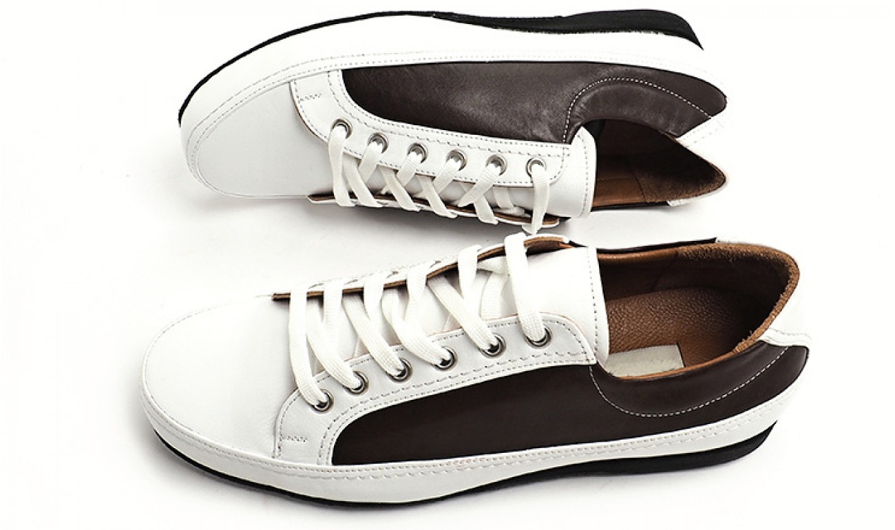 Lisadore Men Shoes - Sneaker Deep Brown White