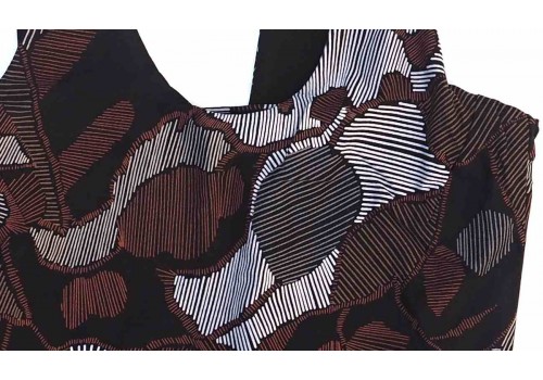 Lisadore Dance Couture - Autumn Forest - Reversable Halter Top