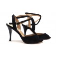 Lisadore - Black Suede Open Doble
