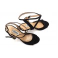 Lisadore - Black Suede Open Doble