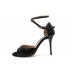 Lisadore - Black Patent Double Round - High