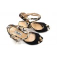 SALE - Lisadore - Chita Gamuza Negra (Sample Shoe)