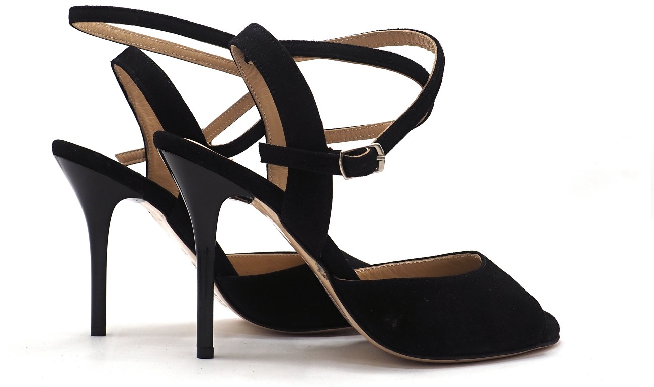 Lisadore - Black Beauty Suede - Open