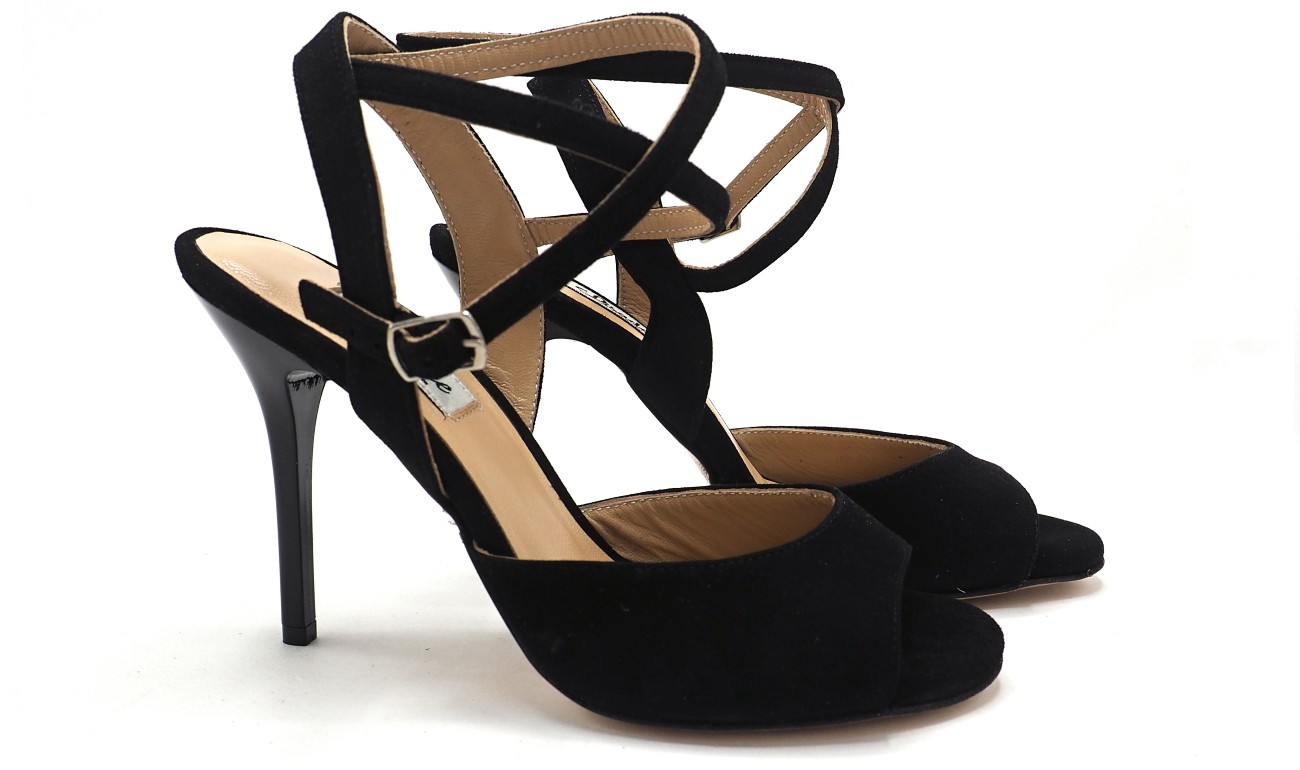 Lisadore - Black Beauty Suede - Open