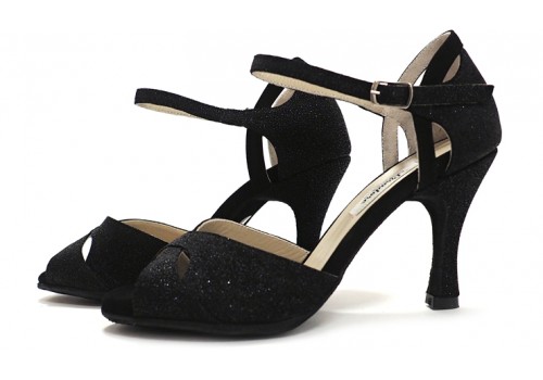 Lisadore - Cuero Negro Brillante