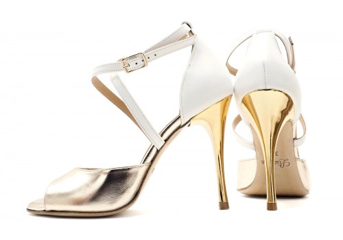 Lisadore - Blanco y Dorado - High